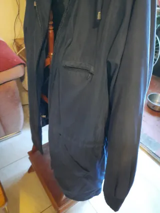 Abrigo Mellachia Talla 44 Azul Marino