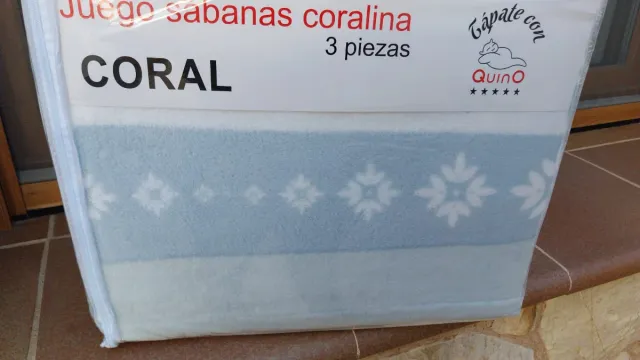 Set di lenzuola Coralina 3 pezzi