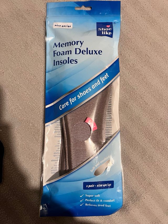 Plantillas Memory Foam Deluxe Shoe Like T40