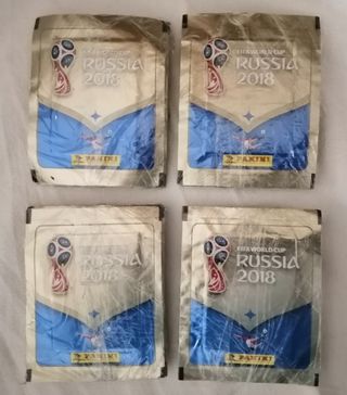 50 bustine Panini "Russia 2018" Velina Rosa