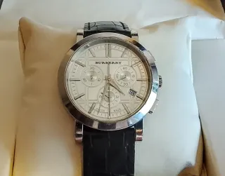 Burberry Cronografo Uomo Swiss Made movimento eta