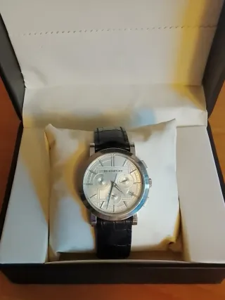 Burberry Cronografo Uomo Swiss Made movimento eta