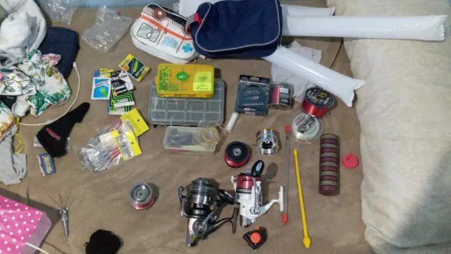 Caña de pescar subcasting spinig calamar todo tipo