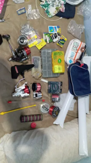 Caña de pescar subcasting spinig calamar todo tipo