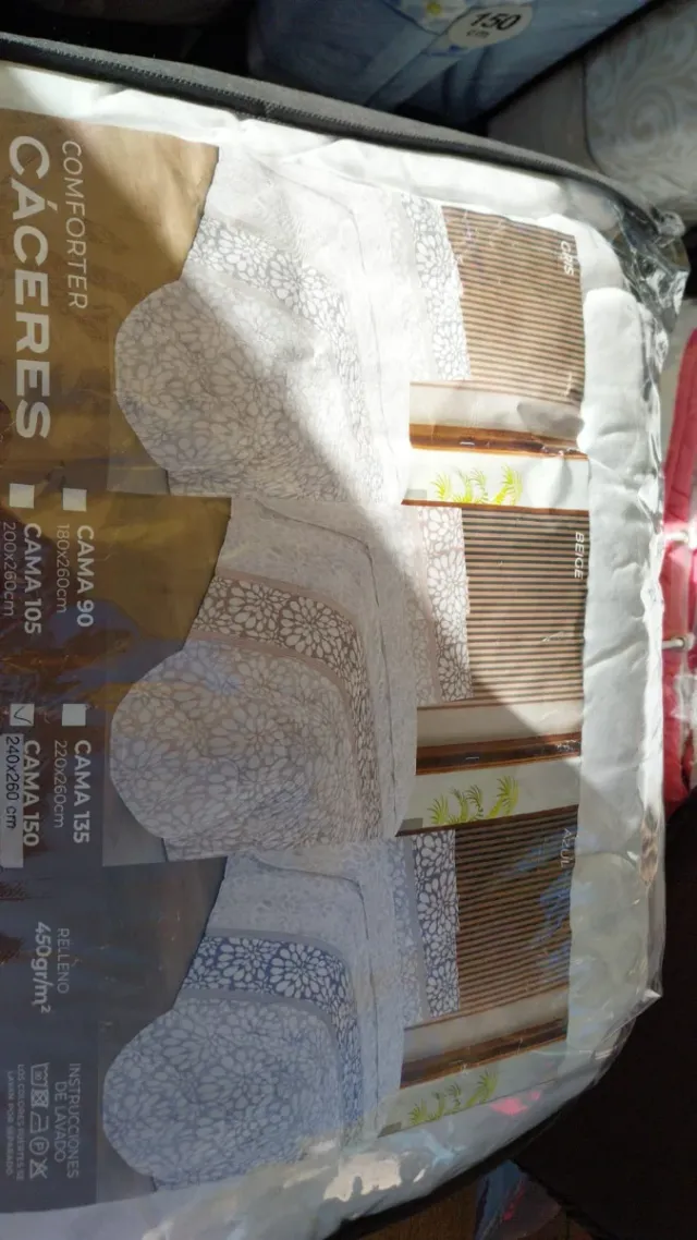 Piumone per letto 90,105,135,150