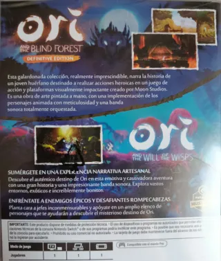 (PRECINTADO) Ori The Collection Nintendo Switch