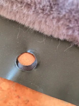 O bag mini borde gris y negro