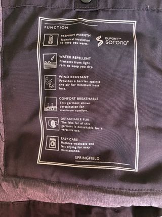 Chaquetón Springfield