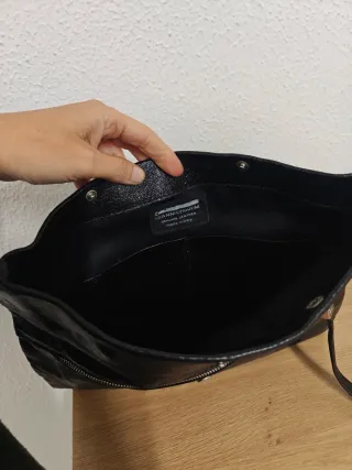 Bolso Gianni Chiarini Negro Piel