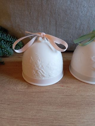 Lladró. 4 Campane di Porcellana.