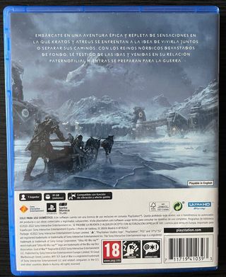 Juego PS5 God of War Ragnarök
