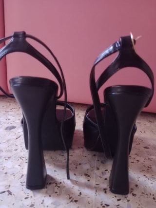 Tacones GIVANA Negros Talla 38