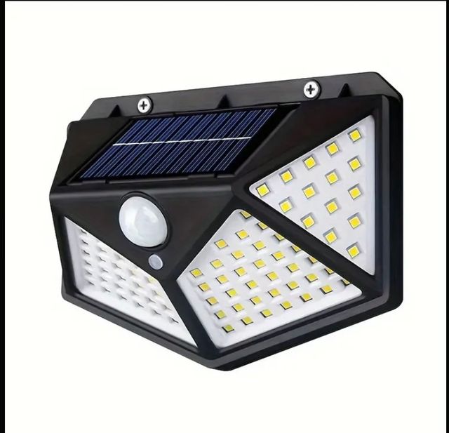 Foco Solar LED Exterior con Sensor Movimiento