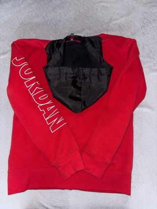 Chaqueta Jordan Roja y Negra