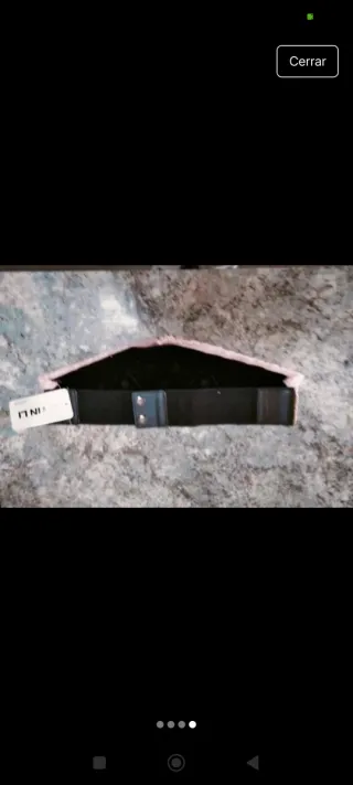 Cinturón rosa pedrería sin estrenar