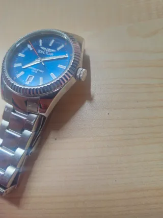 Orologio Sector Uomo Blu Argento