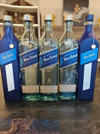 Bottiglie Vuote Blue Label