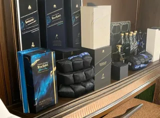 Bottiglie Vuote Blue Label