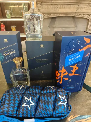 Bottiglie Vuote Blue Label