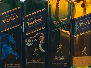 Bottiglie Vuote Blue Label