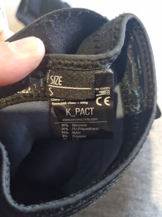 Protezioni ginocchia MTB ION nere