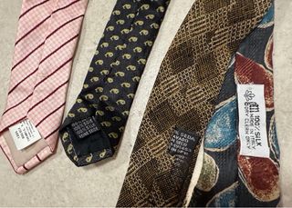 Lote de 4 corbatas de hombre