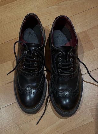 Zapatos de piel negros Wrangler