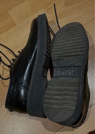 Zapatos de piel negros Wrangler