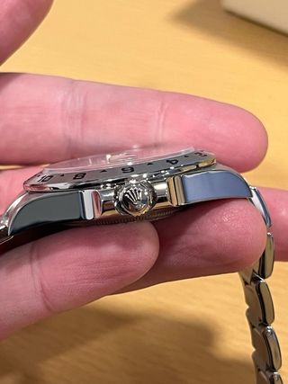 Rolex Explorer II Negro/Plata