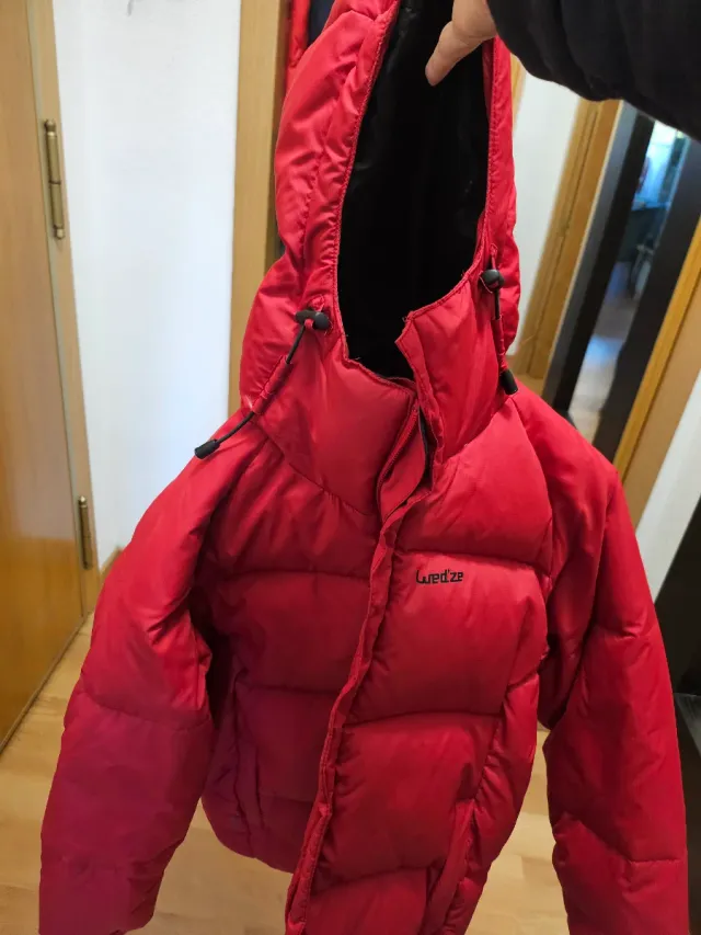 Plumas Wedze rojo niña