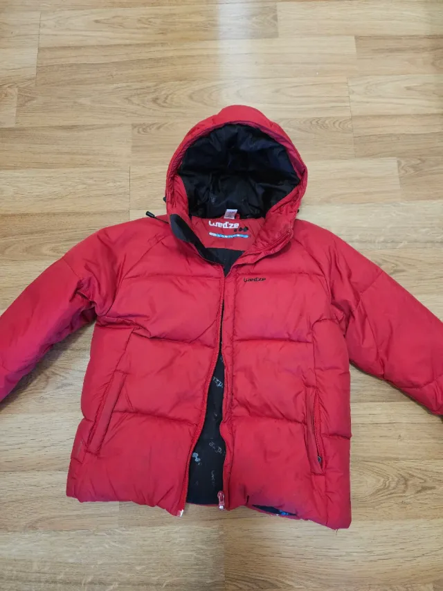 Plumas Wedze rojo niña