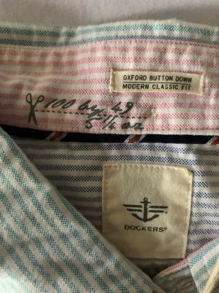 Camisa Dockers Oxford Button Down Talla XXL