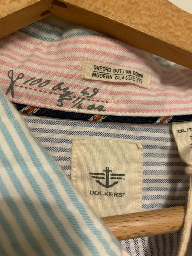 Camisa Dockers Oxford Button Down Talla XXL