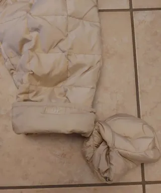 Tuta da neve imbottita beige IL Gufo