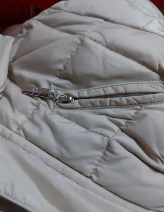 Tuta da neve imbottita beige IL Gufo