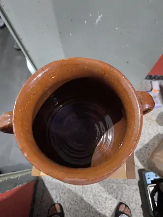Puchero de Barro con Asas