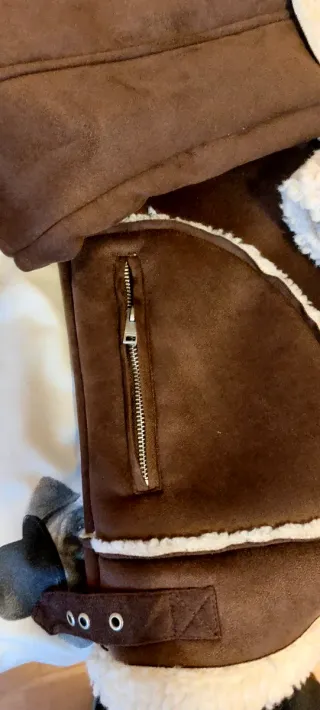 Cazadora chica marrón Talla M