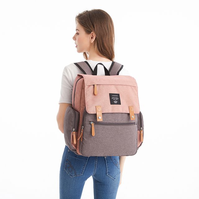 Mochila Maternal Bolso Pañales con Cambiador