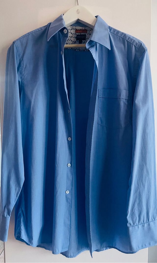 Camisa Kenzo Homme Talla 43/17 Comfort Fit