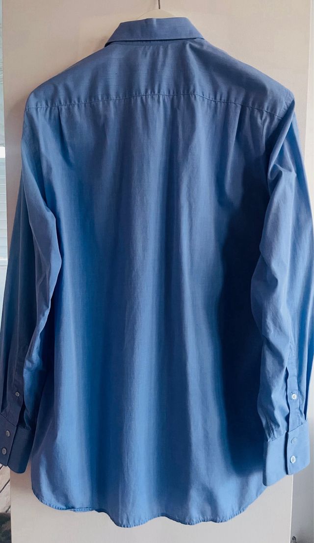 Camisa Kenzo Homme Talla 43/17 Comfort Fit