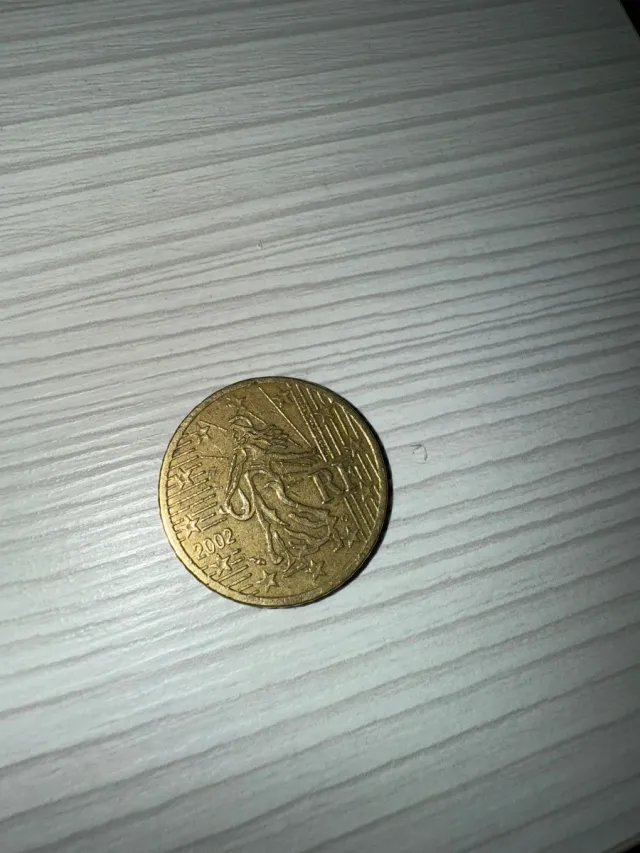 Moneda 50 céntimos 2001 RF