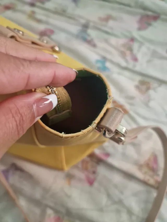 Bolso Tote Amarillo Trussardi