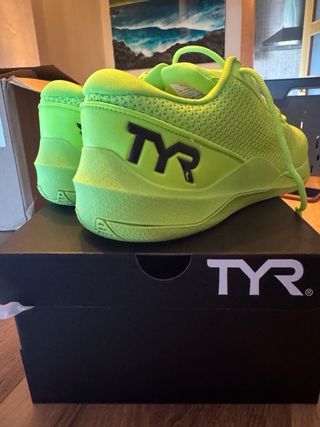 Zapatillas TYR CXT-2 Verde Fluor Talla 43.5