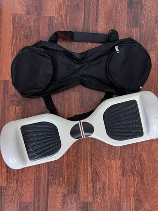 Hoverboard Blanco con Bolso de transporte