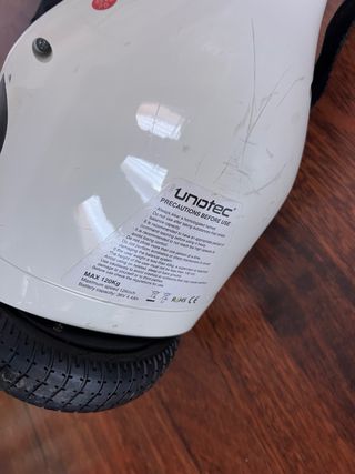 Hoverboard Blanco con Bolso de transporte