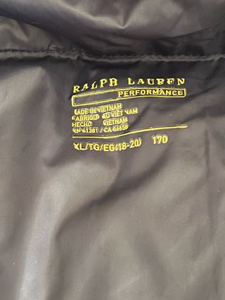 Cazadora Polo Ralph Lauren Roja y Azul