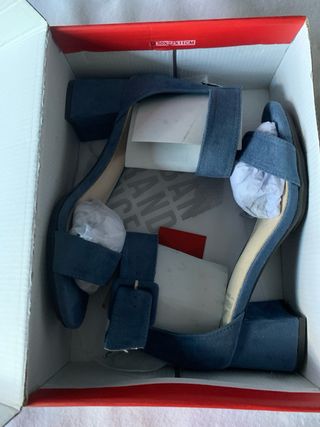 Sandalias Xti de  El Corte Inglés Azules