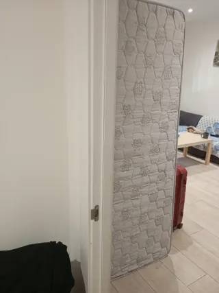 Colchón individual de tela