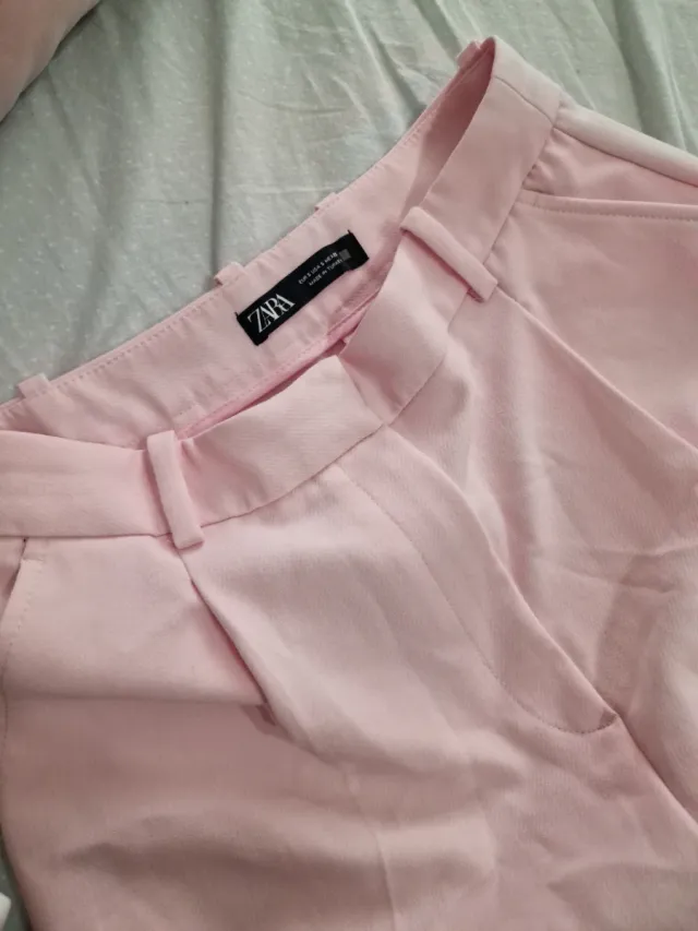 Pantalón corto Zara rosa