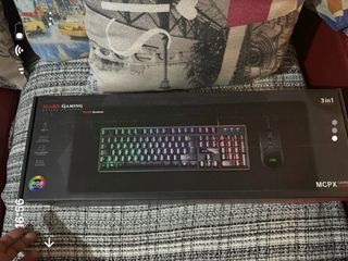 Mars Gaming Teclado y Ratón MCPX 3en1 RGB